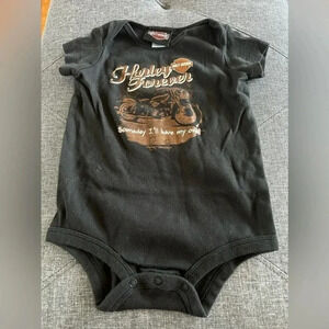 Hardly Davidson Someday I Will Have My Own Harley Bodysuit size 24M